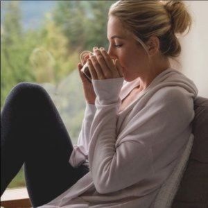 Lululemon Cabin Yogi Wrap Beige /Oatmeal